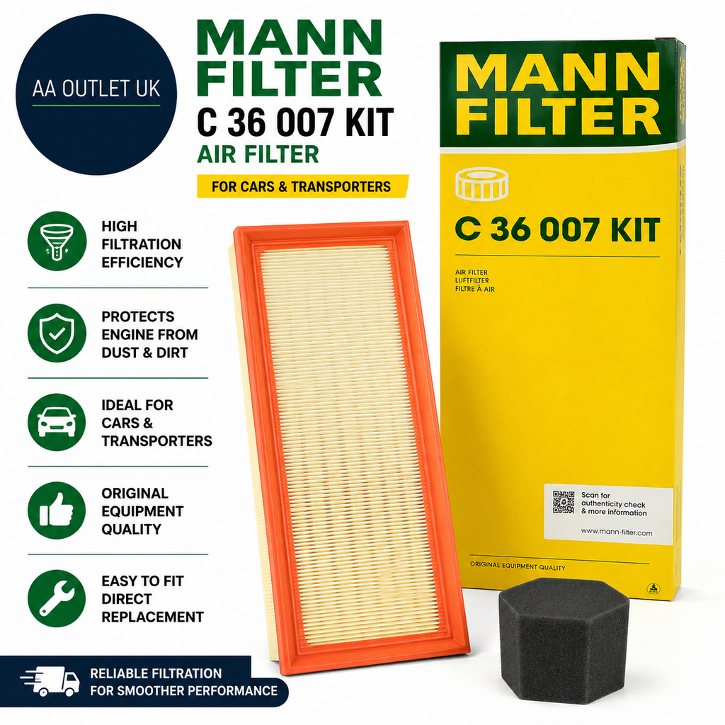 MANN FILTER C 36 007 KIT Air Cars Transporters Easy To Fit Replacement Part