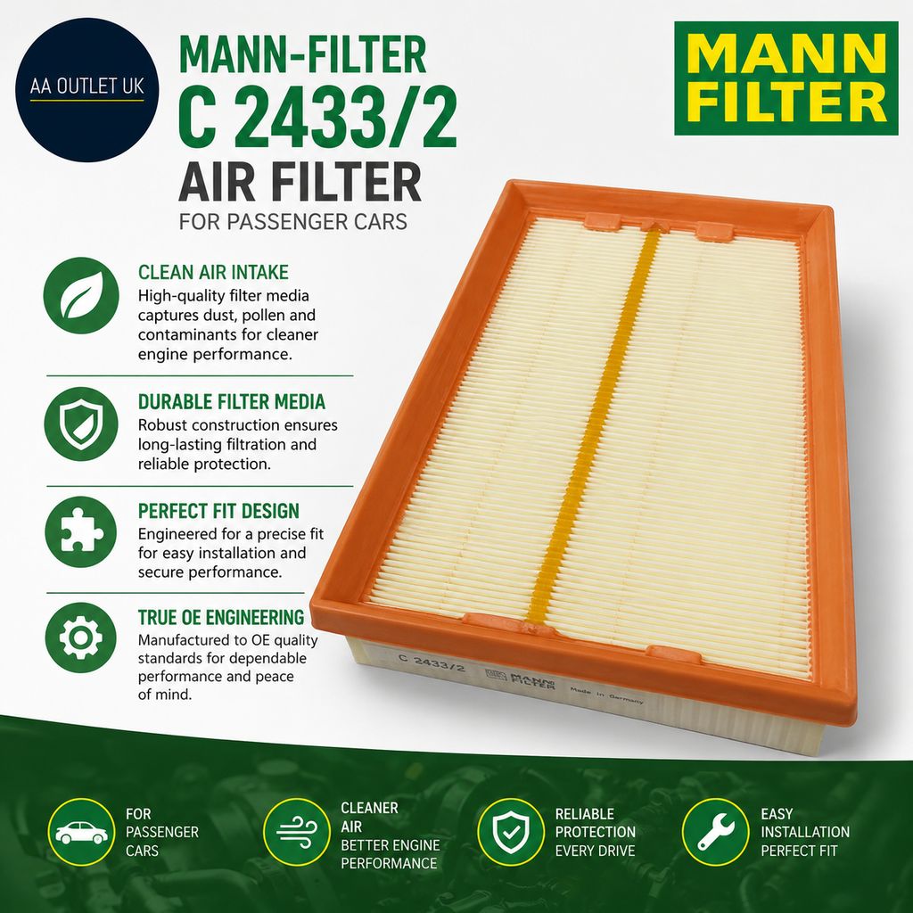 Mannfilter C 24332 Air Filter Passenger Cars Clean Intake Durable Perfect Fit