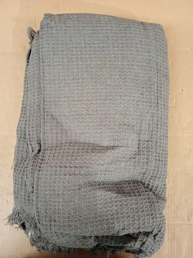LHGOGO Waffle Weave Sofa Throw Large Soft Cotton Blend Blanket 180x230cm