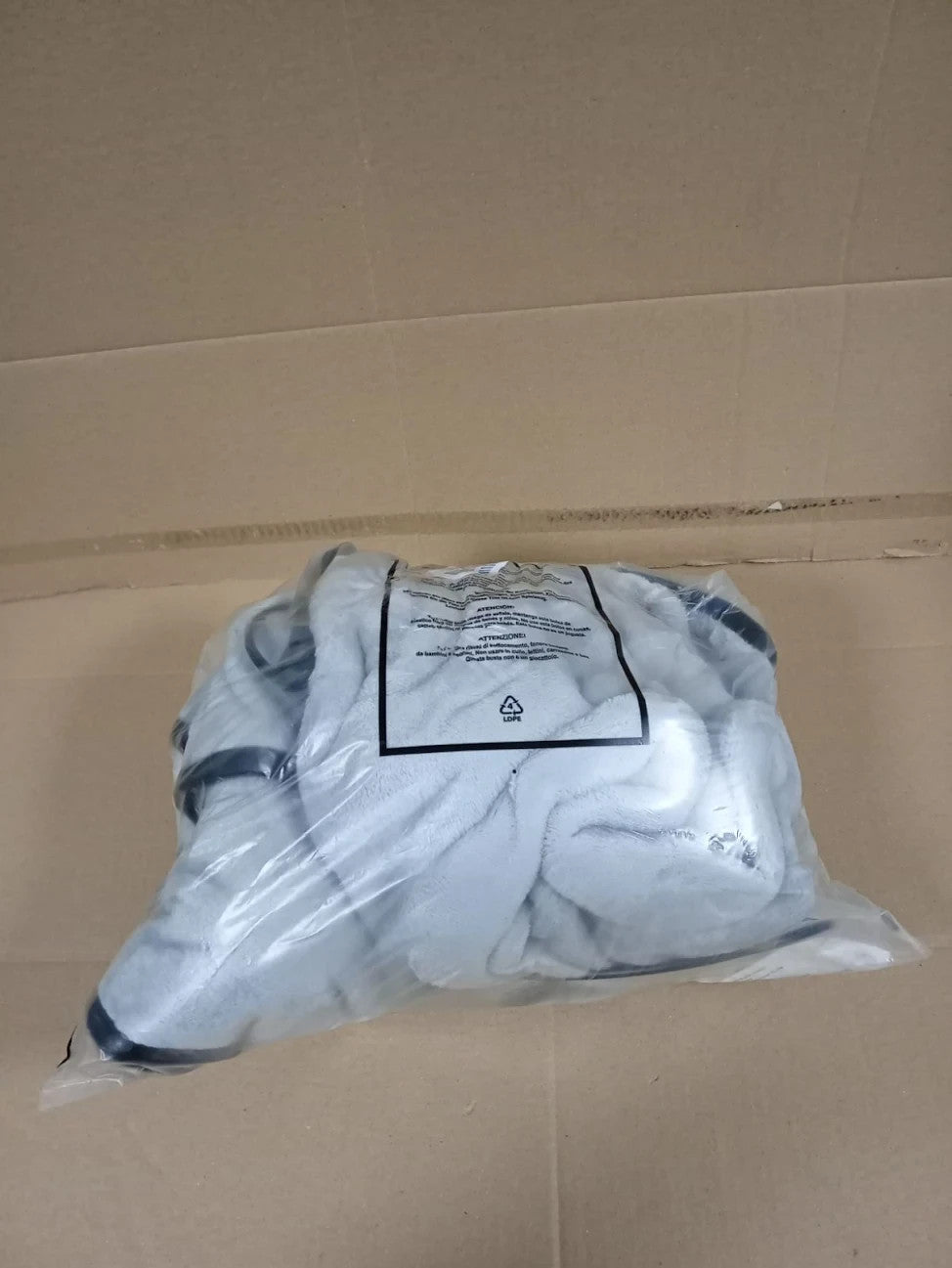 AOSEE Electric Car Blanket Heated 12V Fleece Constant Temperature Grey New