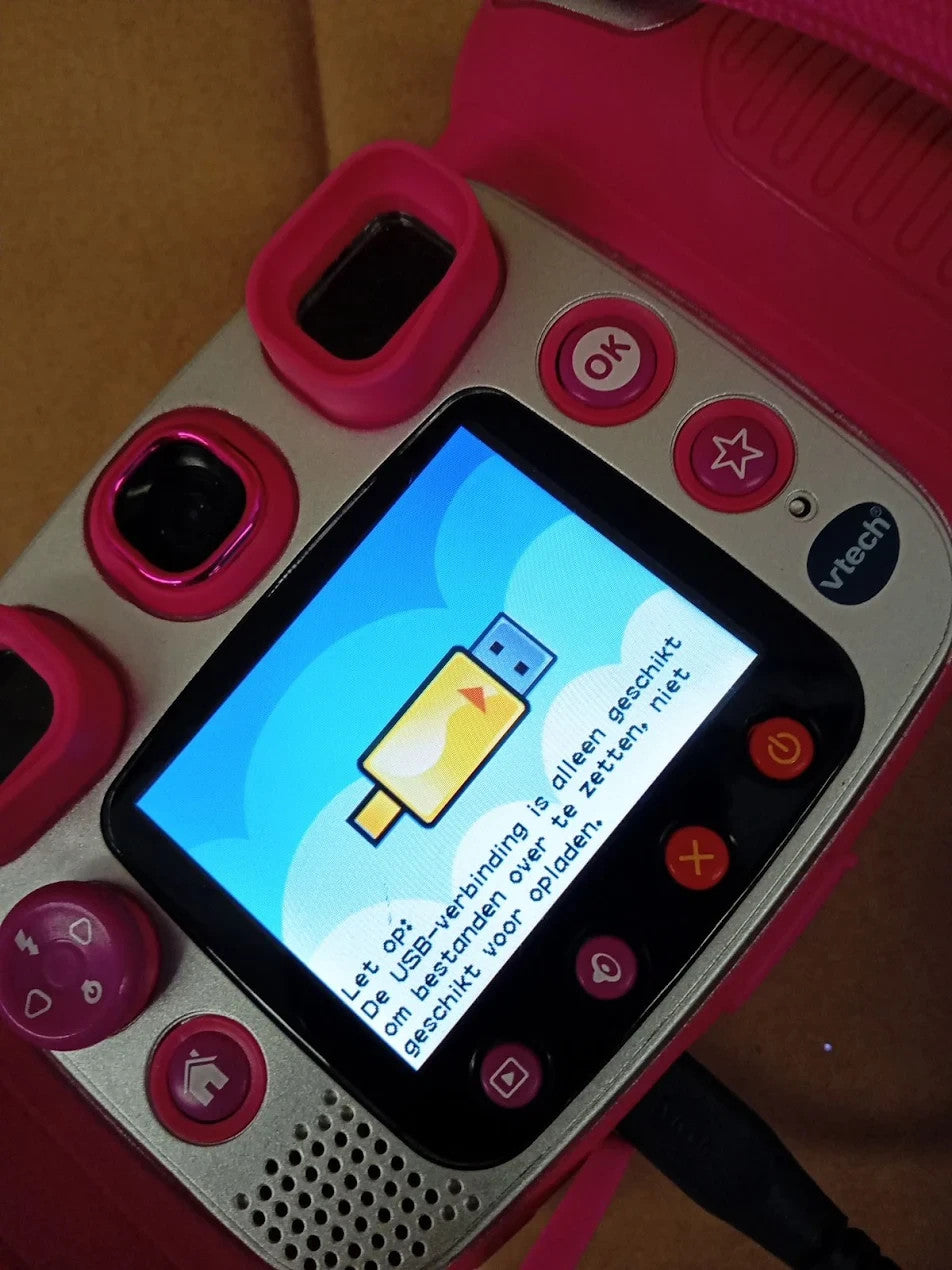 VTech 507153 Kidizoom Duo Camera 5.0 Kids Camera Colour Display Age 3+ Pink