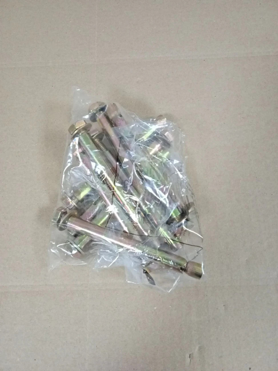 10 Pieces Expansion Bolts Hexagonal Outer Expansion Sleeve Screws Concrete