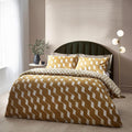 Hoem Zabine Abstract Reversible Cotton Rich Duvet Cover Set 137x200/50x75 New