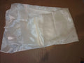 Hobbiesay 3x1.5m Beige Satin Fabric Polyester 100% Solid Pattern Sheer Luxurious
