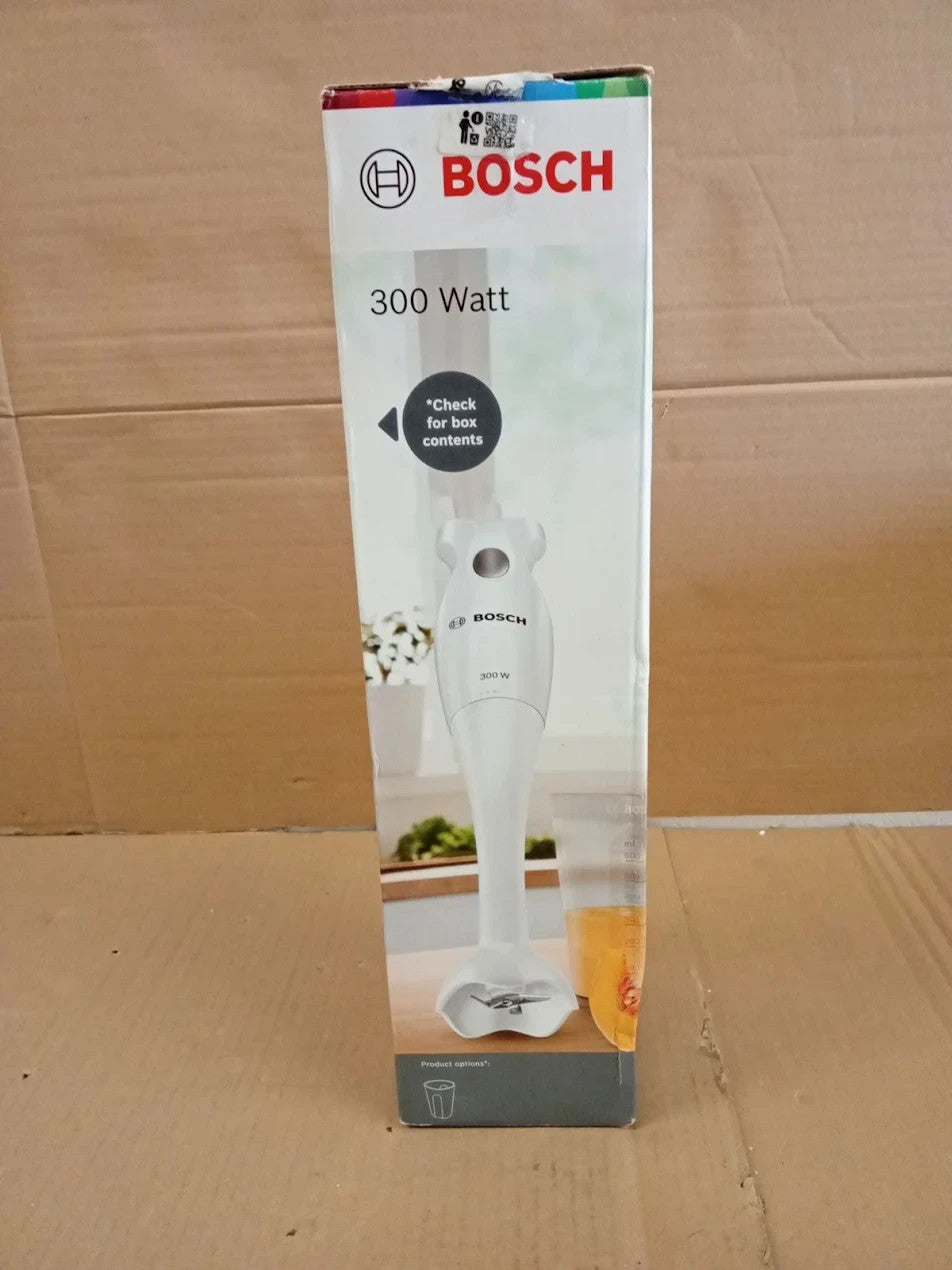 Bosch Hand Blender Beaker MSM6B150GB White 300W 4 Stainless Steel Smoothies