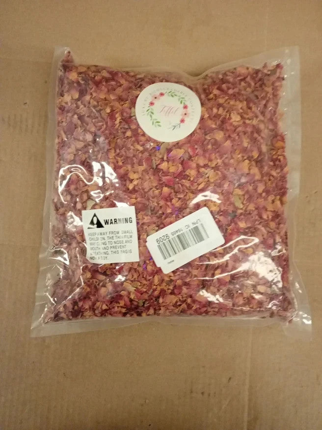 TOFFEL Biodegradable Natural Flower Petal Confetti 4L Dried Rose Eco Wedding New