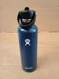 Hydro Flask Water Bottle 621ml 21oz Vacuum Insulated Stainless Steel Indigo