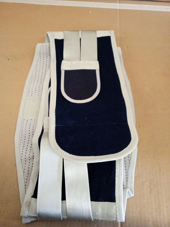 Lower Back Support Brace Lumbar Belt Sciatica Herniated Disc Pain Relief Men L