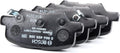 Bosch BP1650 Brake Pads Car Rear Axle Bosch Quality Reduced Noise Dust New