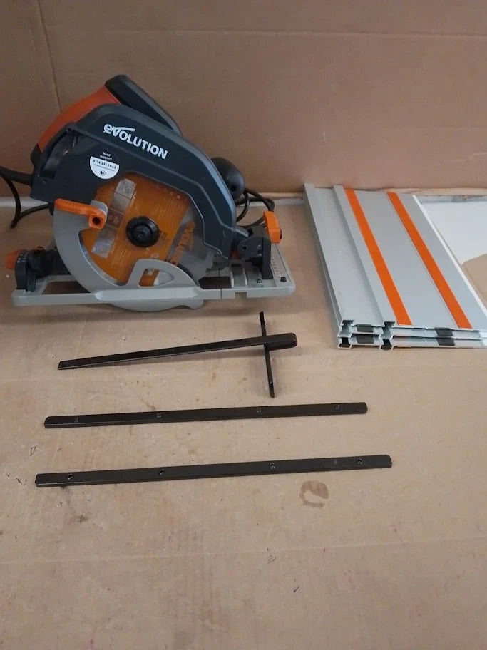 Evolution Power Tools R185CCSX Circular Saw With 1020mm 3pc Multi Material Blade