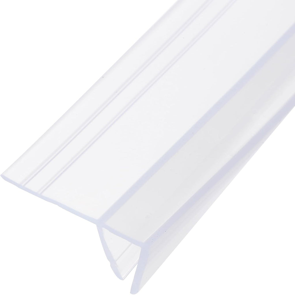 Sourcing Map F Type Shower Door Side for 3/8in Glass 86.5in Long Silicone New