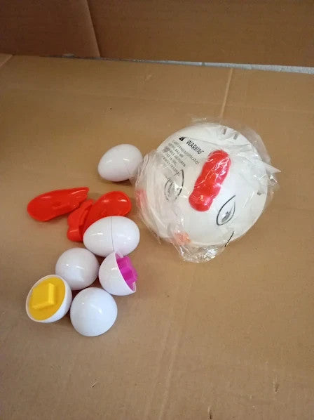 Temi Toddler Matching Toys Easter Eggs Color Game Missing 4 Half Eggs 3+
