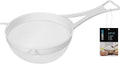 Chef Aid 18cm Wide Nylon Mesh Plastic Strainer White Ideal For Draining New