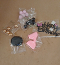 Mouse Cake Topper Pink Bow Ears Birthday Cake Decoration Girl Baby Shower New