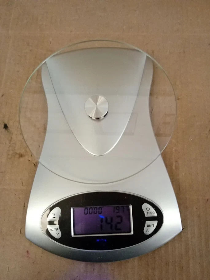 Salter lectronic Scale Silver LCD display 23.5x15x22cm New