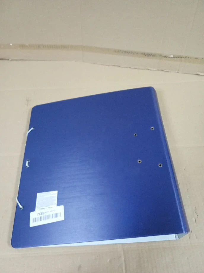 Leitz A4 Lever Arch File Titan Blue 65mm Elastic Fastening 11090069 Light New