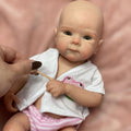 Gileutay 33cm Full Body Silicone Baby Doll Girl Lifelike Reborn Realistic 3+ New