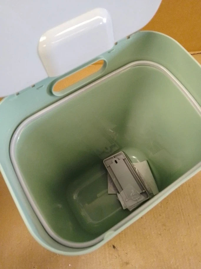 Curver Ready Collect 100% Recycled 10L Kitchen Accessories Lift Top Bin Grey