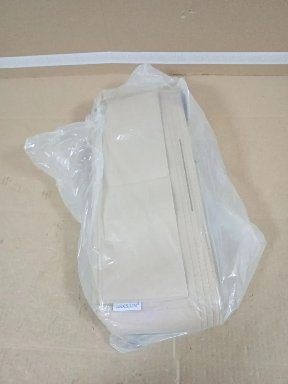 LEXSION Felt Purse Bag Organizer Insert Zipper Tote Shaper Fit Beige Large New