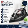 Russell Hobbs Steam Iron 3100W 210 g/min Extra Steam Boost Power Steam 20630