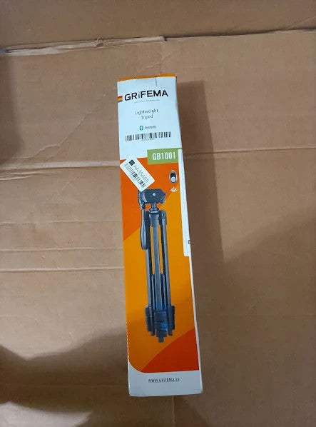 Grifema Tripod 55in Foldable Aluminum Lightweight Phone Camera Maximum 136.5cm