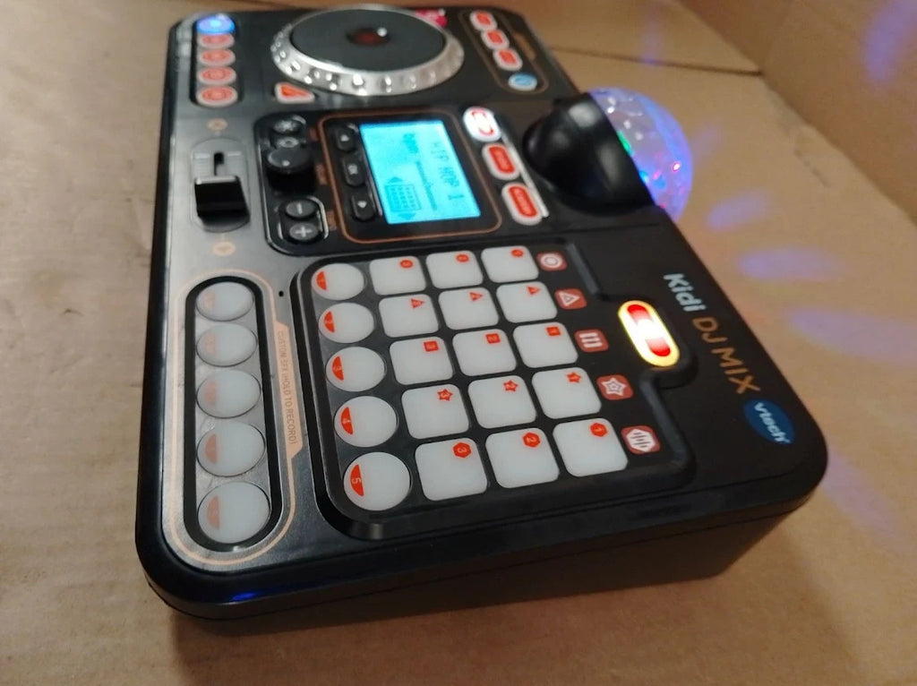 VTech Kidi DJ Mix Toy 15 Tracks 4 Music Styles With Lights Effects 6+ New