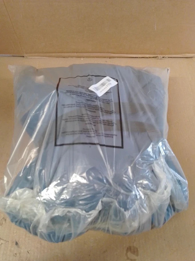 FakeFace Soft Plush Seat Cushion Thick Chair Pillow With Ties Back Blue New