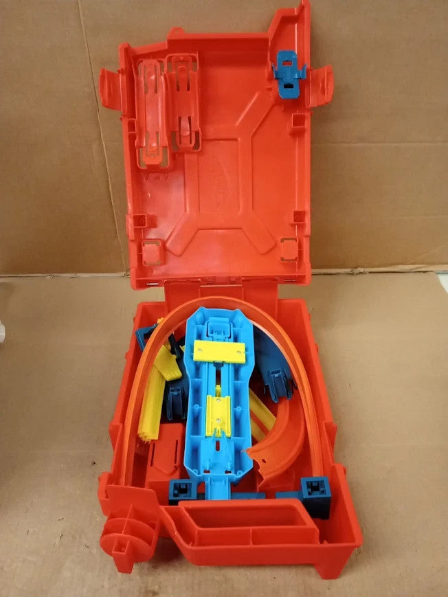 Hot Wheels Track Builder Unlimited Fuel Can Stunt Box Stunting Storing 6+
