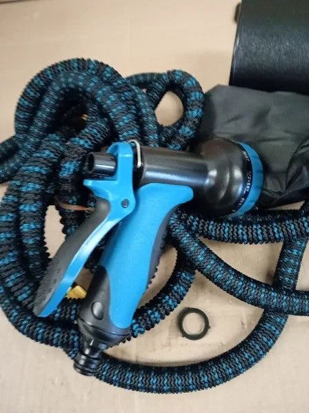 Jsdoin Expandable Garden Hose Pipe 15m 50ft Flexible Fittings New