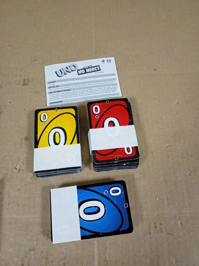 Mattel Games UNO Show Em No Mercy Card Game Kids Adults Family Parties New