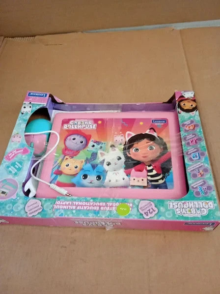 Lexibook Gabbys Dollhouse Bilingual English French Computer Toy 18x24x3.6cm New