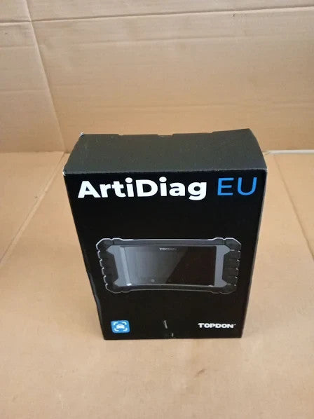 Topdon Artidiag EU BBA OBD2 Scanner Car Diagnostic Tool 25x17.5x7.6cm New