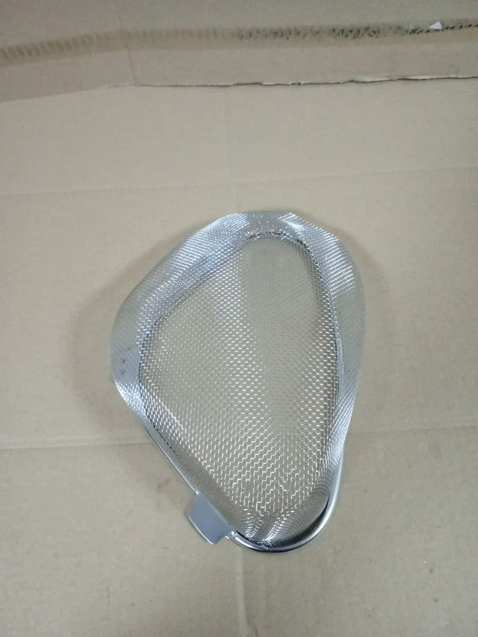 HEMOTON Sink Strainer Basket Triangle Stainless Steel Mesh Drain Filter Silver