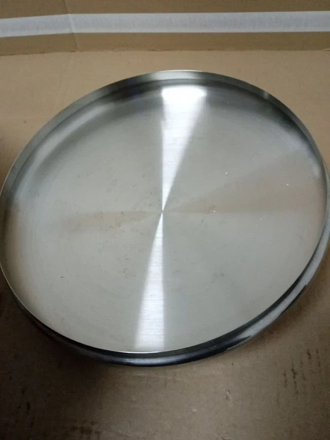 MasterClass Stock Pot Lid 11L Induction Safe Stainless Steel Silver