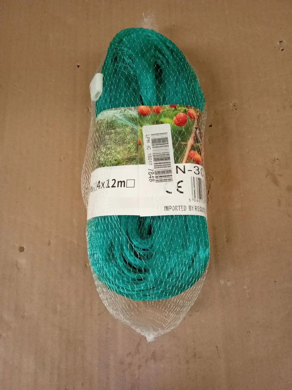 Requisite Needs Garden Bird Netting 4x10m Green Pond Plant Protecting Fruit New