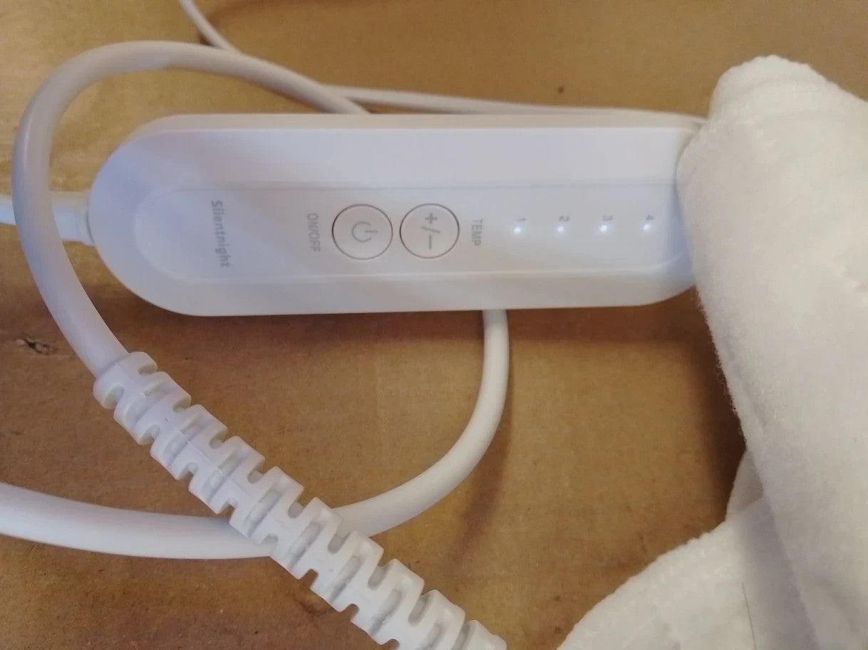Silentnight Comfort Control Electric Blanket Single Bed Heated Underblanket