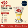 Tala Yellow 1950s Retro Cook Measure Alternative Easy Measure Wide Range Food