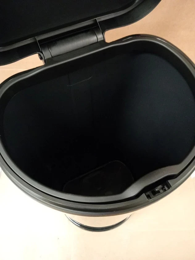 Curver 40L Deco Built In Bin Top Black Made From Resin 76x29x34cm New