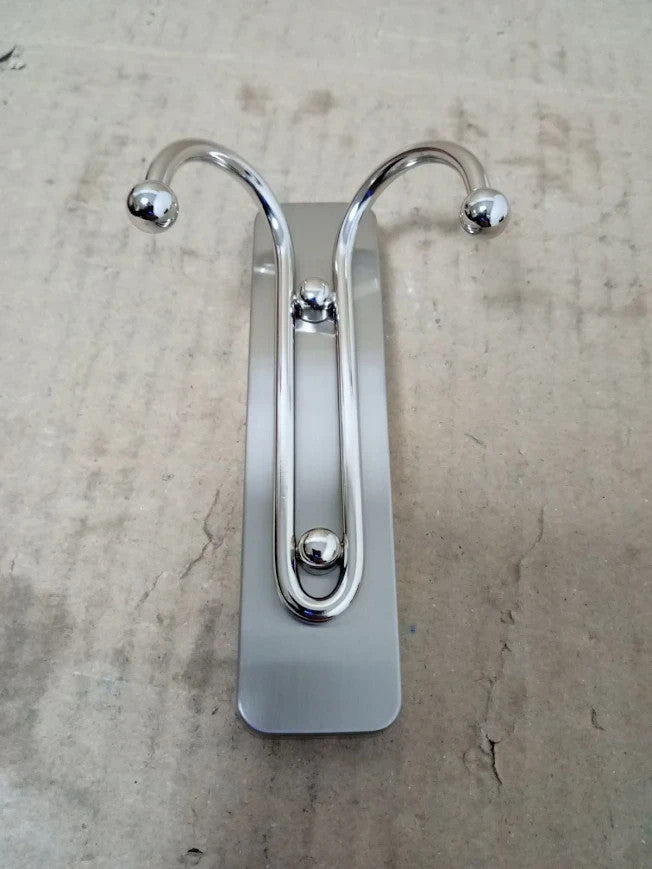 Command Decorative Hook Indoor Use 2 Metal Hooks Hang Jackets Purses Handbags