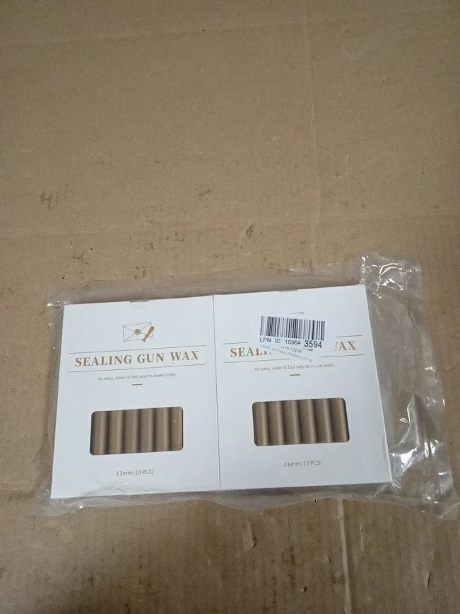 Tomgenrine Glue Gun Sealing Wax Sticks Ideal Wax Seals Letters Bronze Gold New