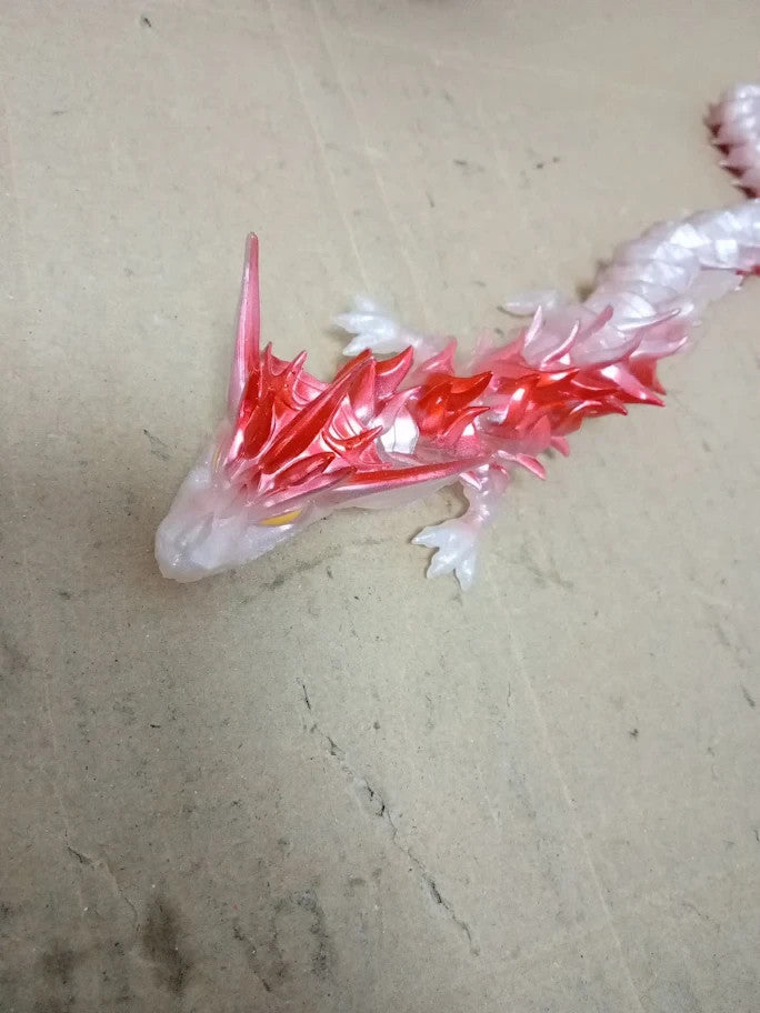 CrystaLynx Dragons 22.8cm Collectible Articulated Dragon Toy Figure 8+ New