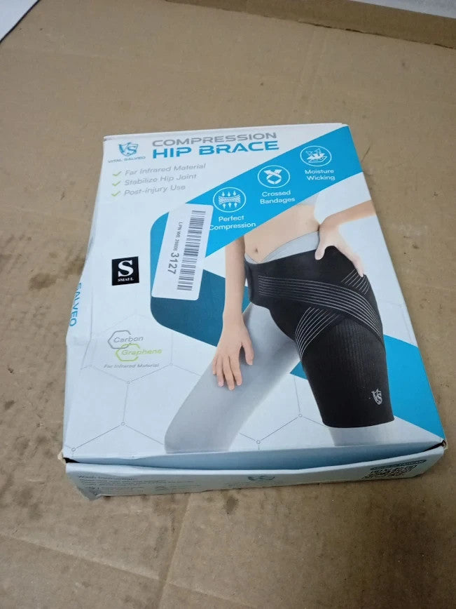 Vital Salveo Compression Recovery Hip Brace Crossed Bandages Small New