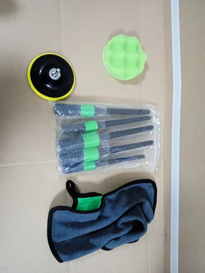 GES Car Wash Foam Sprayer Kit Hose Nozzle Soap Dispenser Green Heavy Duty New