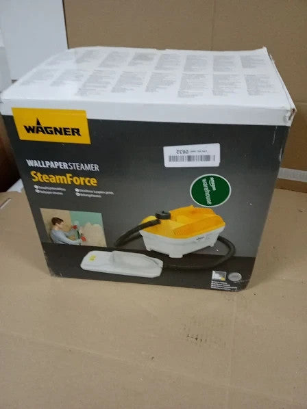 Wagner Steam Wallpaper Stripper Steam Force 4L Steaming 7M Hose 2000W 230V New