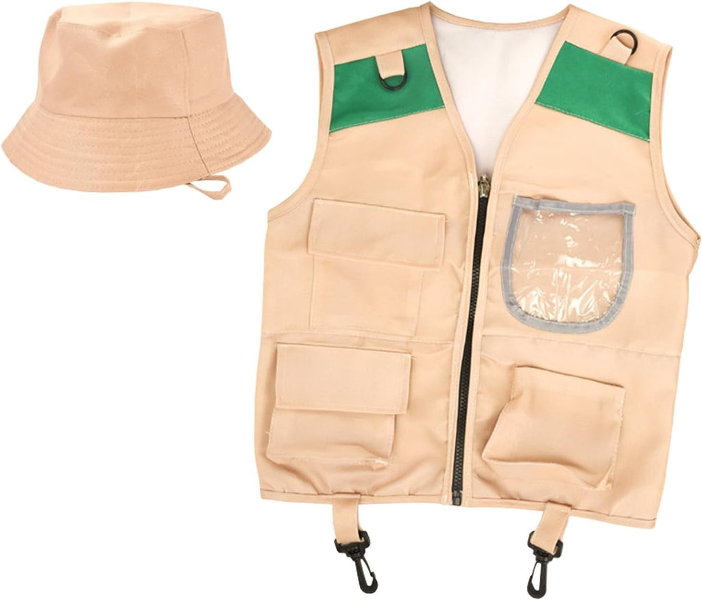 CHUNLINLAODA Kids Explorer Costume Set Outdoor Explorer Kit Camouflage 3+ New