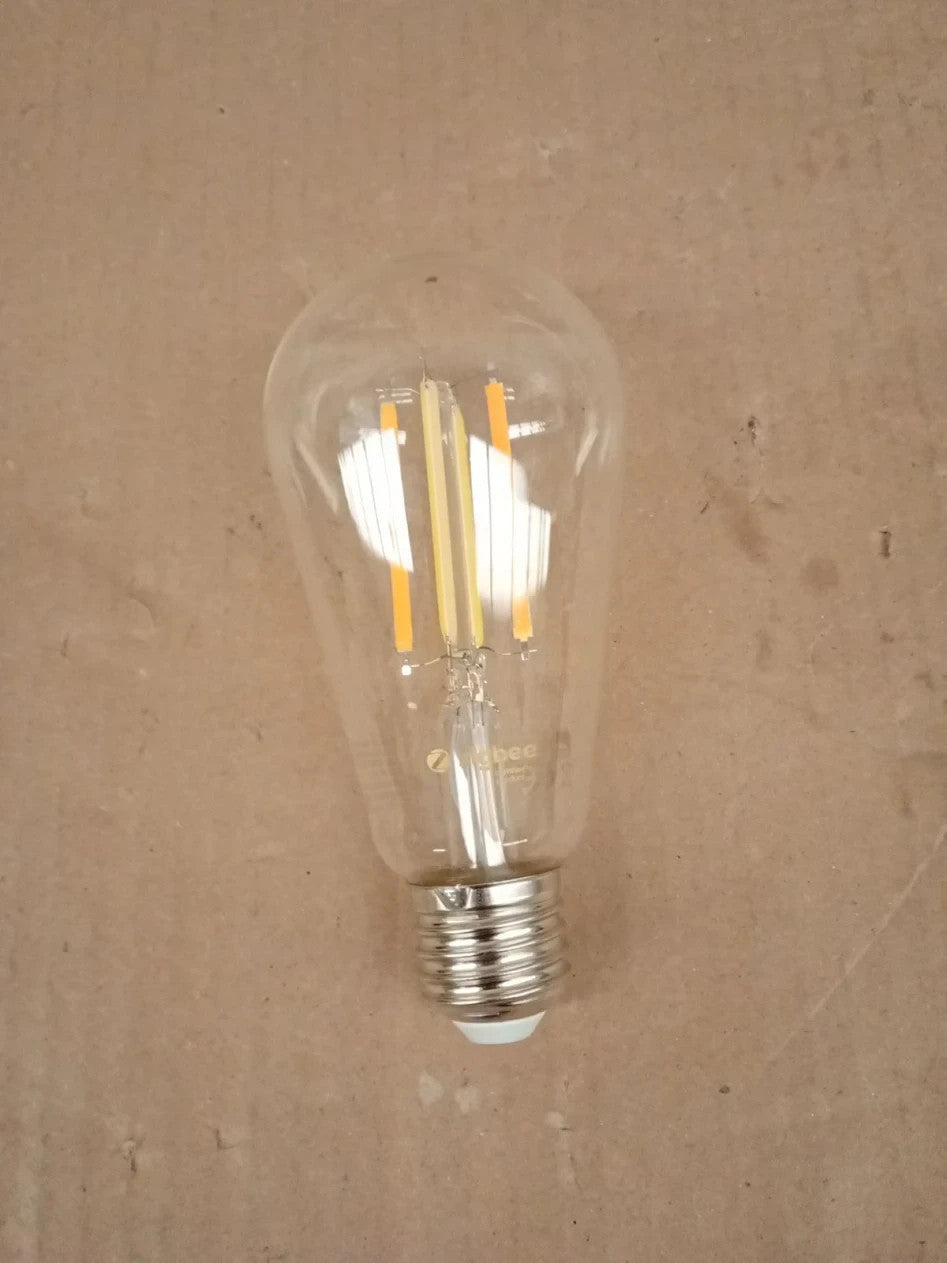 Eglo Connect Smart Home E27 LED Filament Light Bulb ST64 ZigBee Transparent New