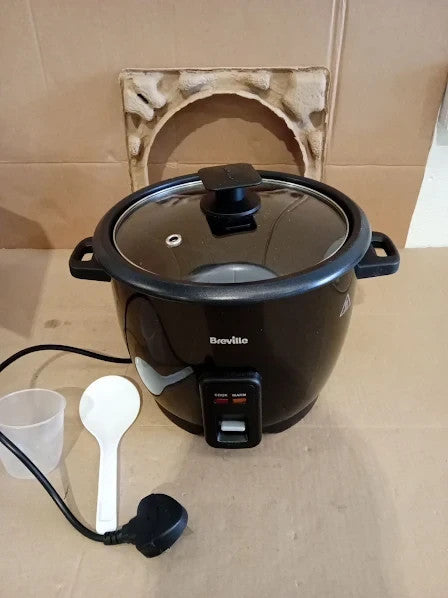 Breville Electric Rice Cooker 1.8L 10 Cup Serves Up To 8 People 29.5x29.5x25cm