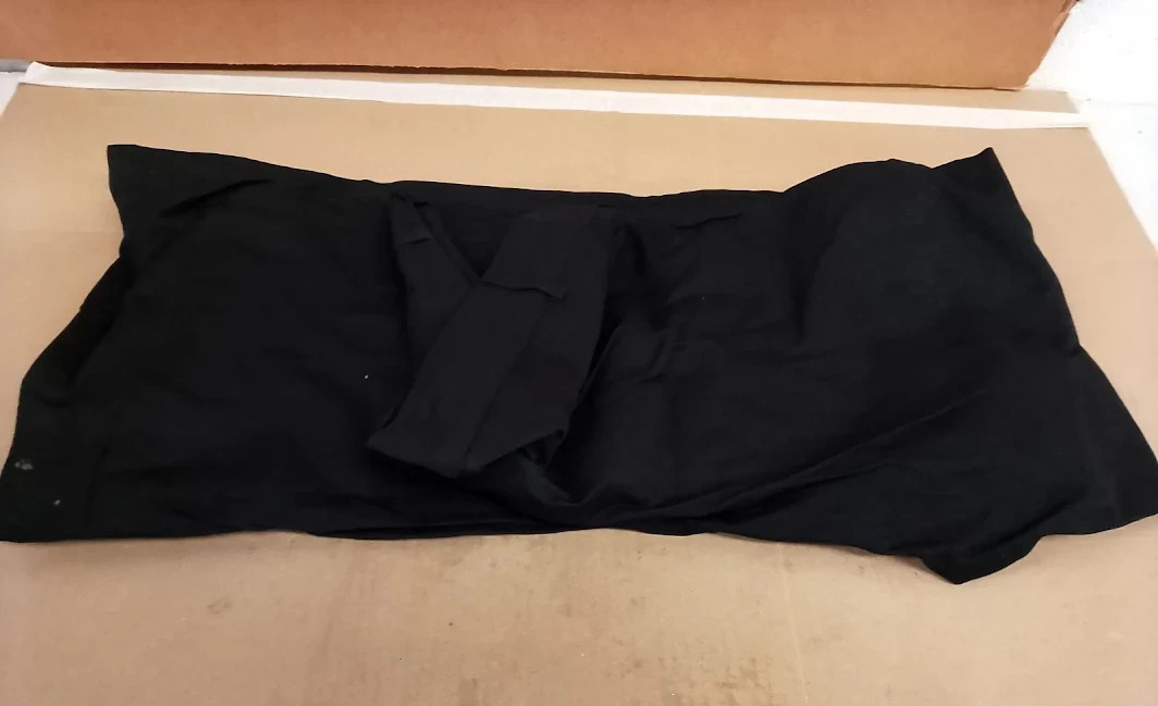 AYBUY Mens 70s Disco Flared Bell Bottom Trousers Retro Fancy Dress Black Design