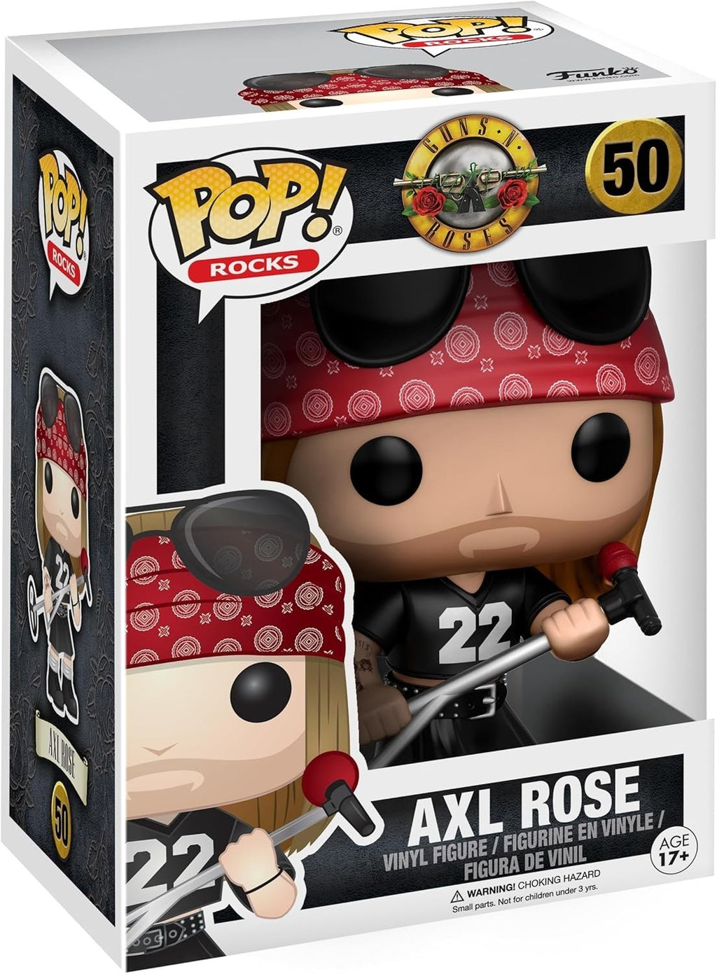 Funko Pop Rocks Music Guns N Roses Axl Rose Collectable Vinyl Figure Gift New