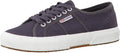 Superga Unisex 2750 Cotu Classic Trainers Dk Grey Iron 3.5uk New